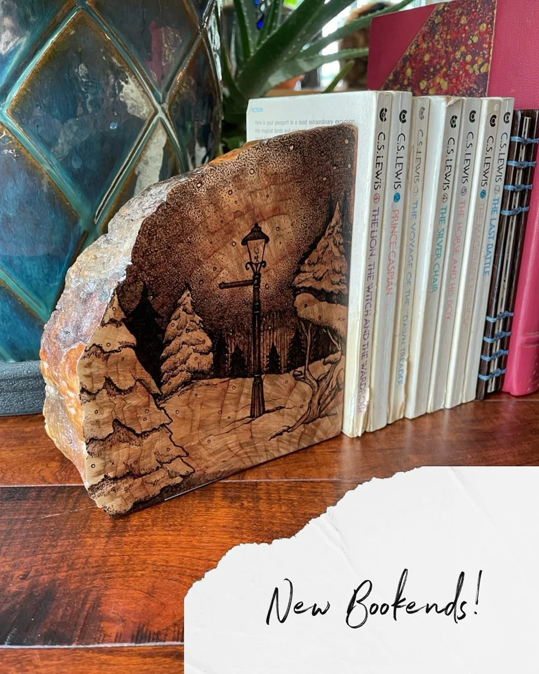 All of these designs hold so much meaning for me.  Lantern Waste and Bag End are cherished places for our family to return to again and again.  C.S. Lewis&rsquo;s books did help me learn that I am not alone.  Once upon a time, when the internet was y