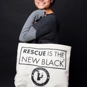 A fabulous, super well made tote sold by our friends at Mr Bones & Co (amazing rescue focusing on pit bulls). They have shirts and a bunch of other things available in their shop!