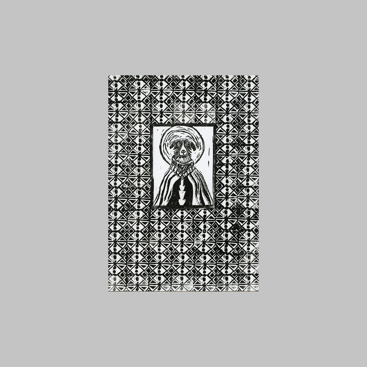 Original block print / The Great Momo I