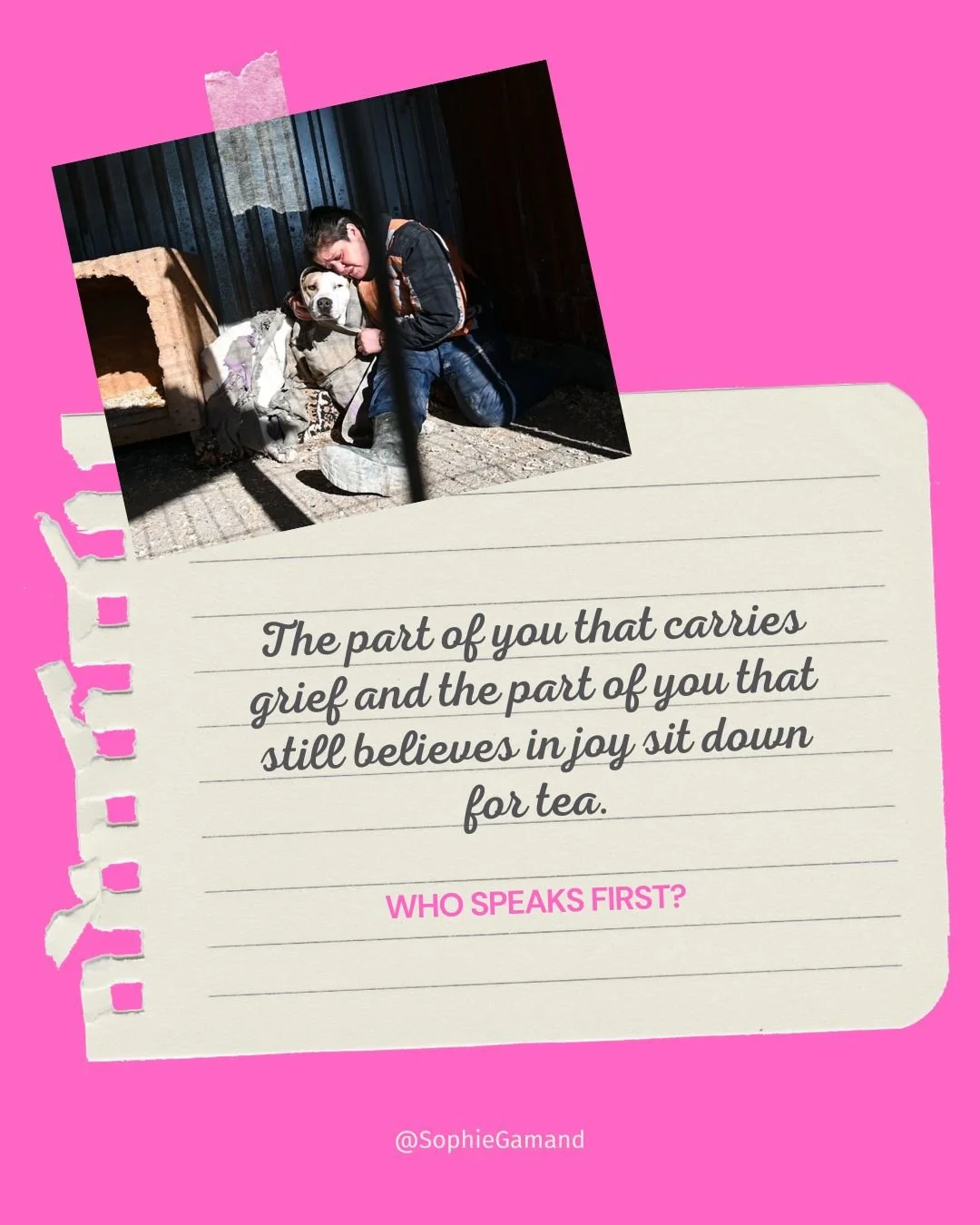 JOURNALING PROMPT FOR ANIMAL PEOPLE