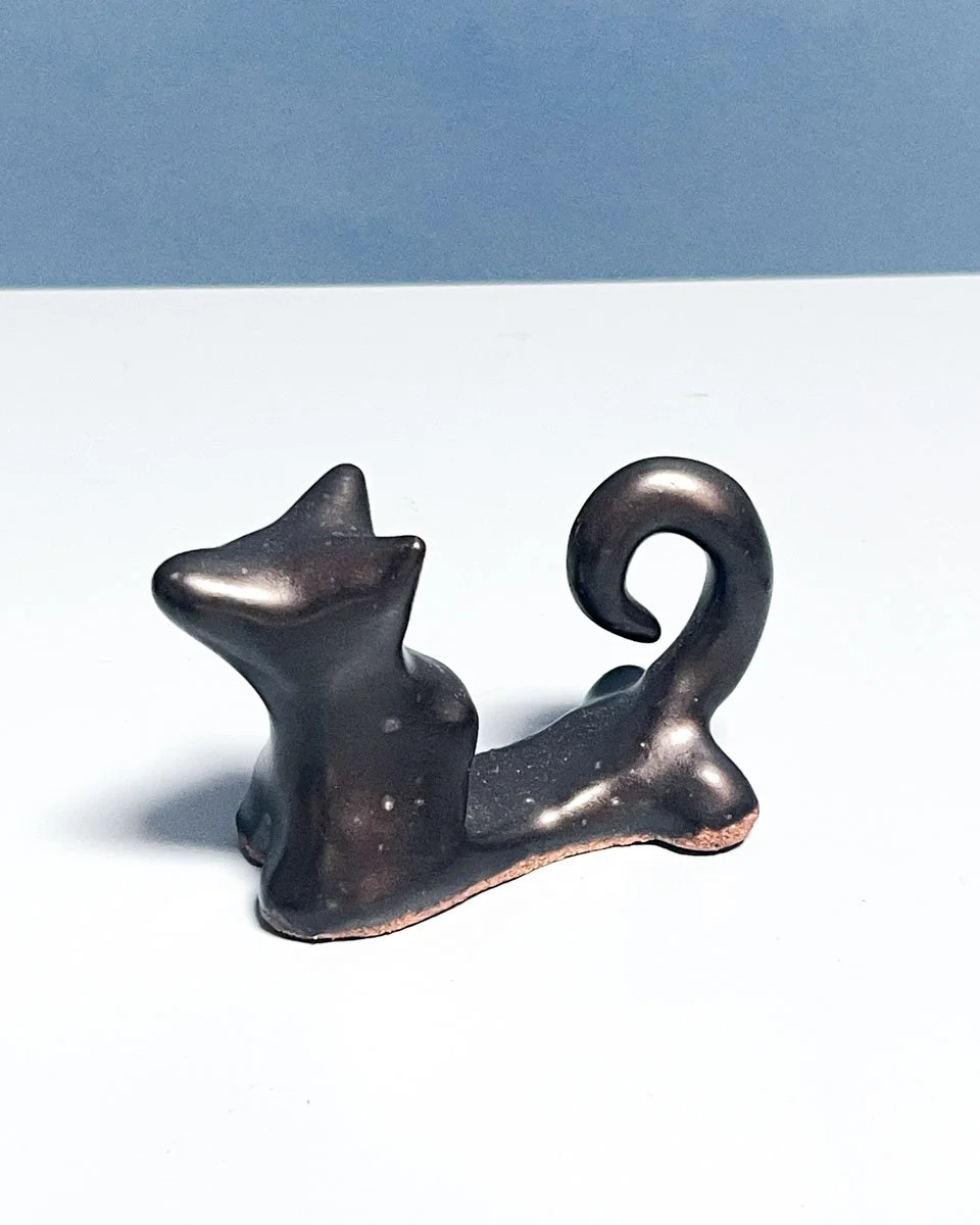 Card holder (black dog)