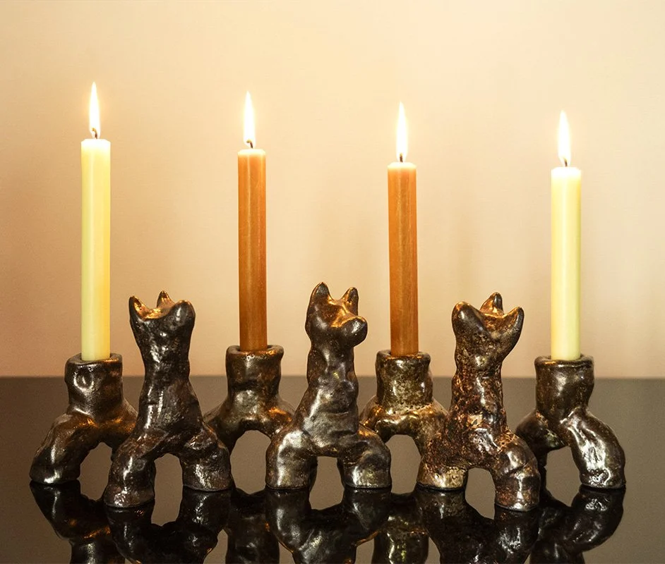 Cerberus candle holder / modular