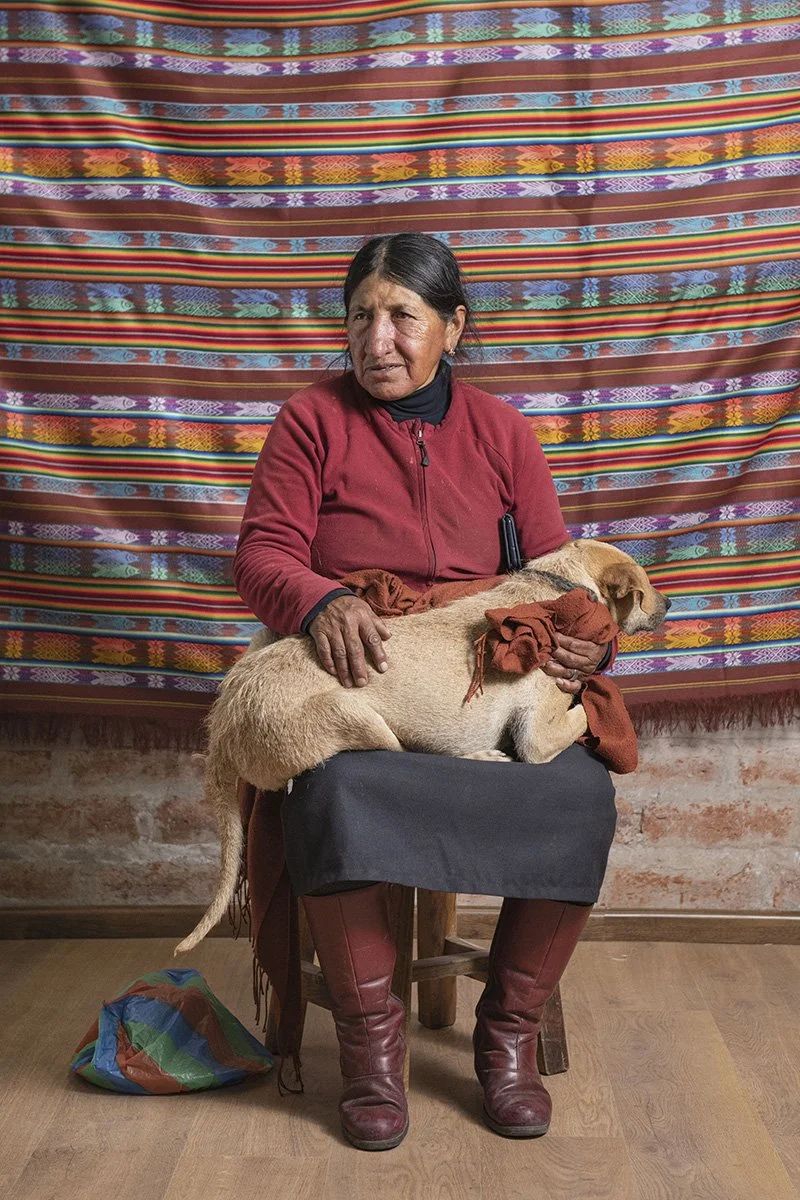 PORTRAITS OF PET GUARDIANS, ECUADOR
