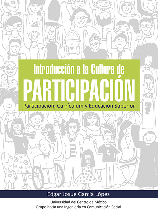 Prólogo de Jesús Galindo Cáceres: Ingeniería en comunicación social de la participación en la educación. Notas para una discusión general Capítulo I: Acercamiento a la relación entre participación y sociedad. Las implicaciones posibles Capítulo II: La participación de los jóvenes y la educación universitaria. Los retos por venir Capítulo III: Reflexiones sobre la pertinencia de la educación para la participación y el currículum Conclusión: Apuntes finales a manera de cierre