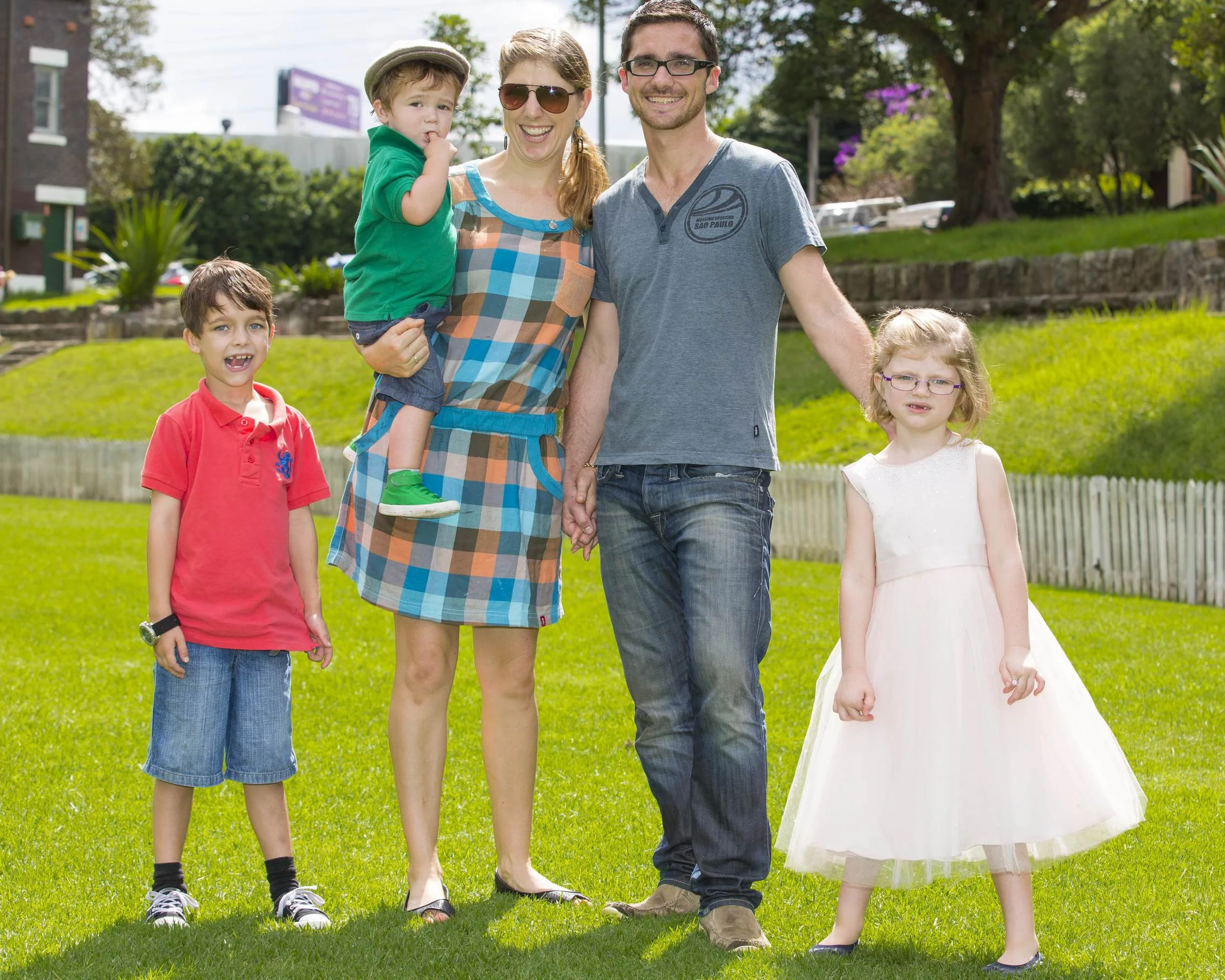 Danny, Helena and the rest of the family
