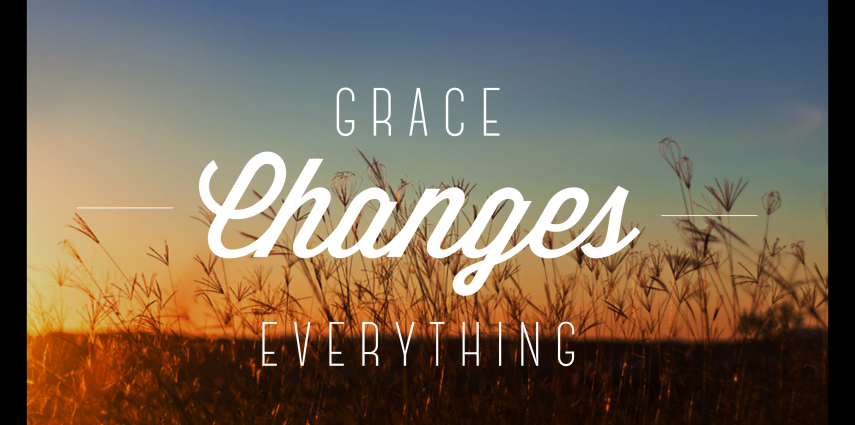 Forgiven by grace, no fear of disgrace!