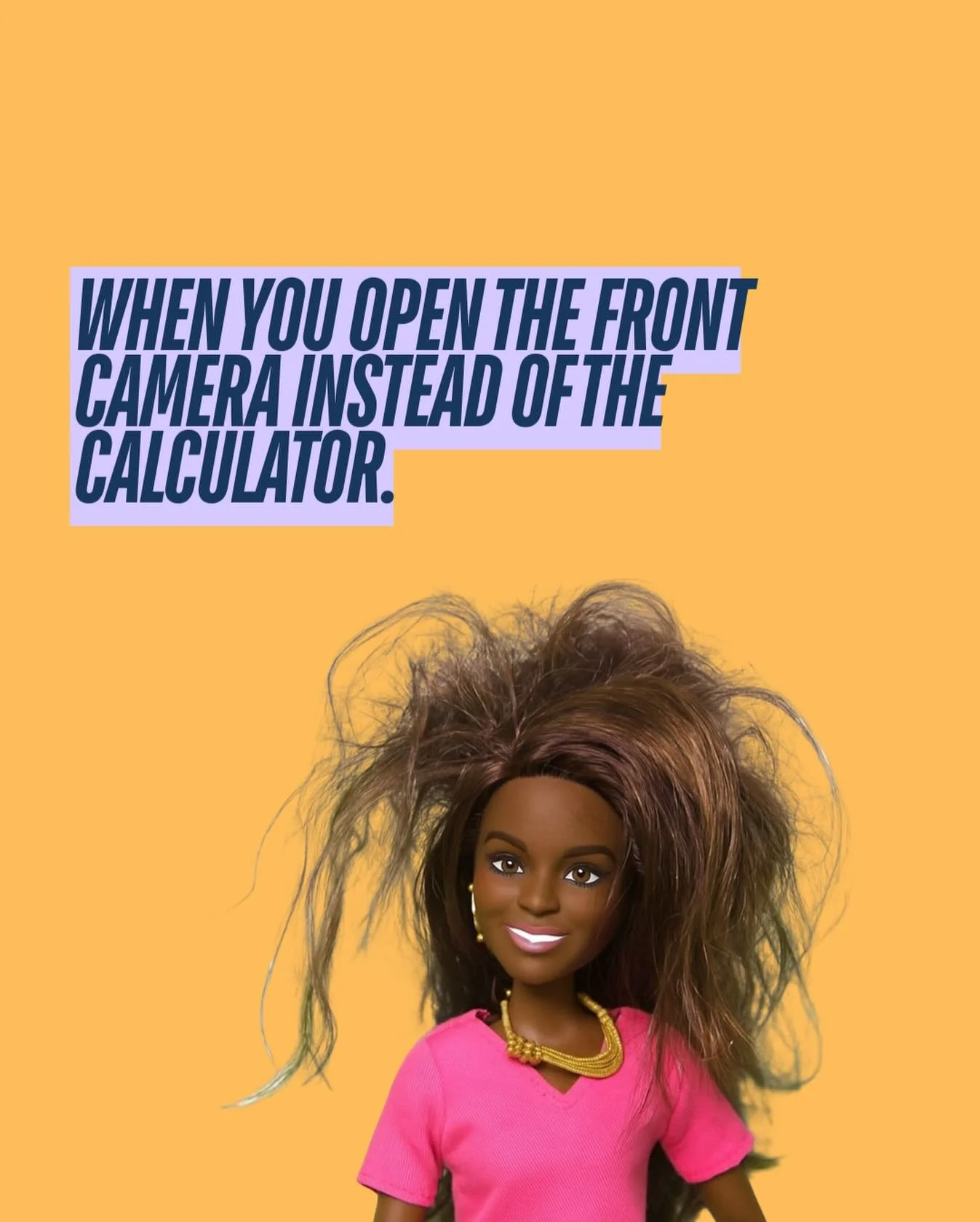 Just once I&rsquo;d like the front camera to mind its own business.