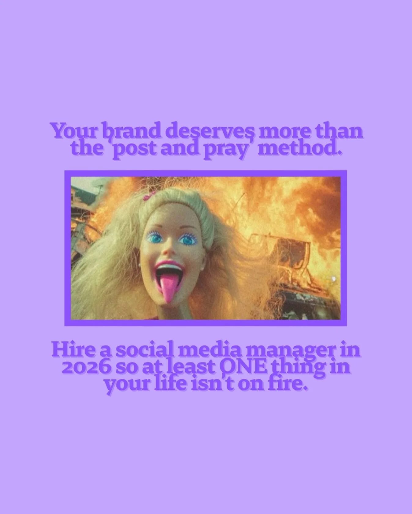 Your &lsquo;post and pray&rsquo; era was cute.

But it&rsquo;s almost 2026, stop flirting with disaster and just go ahead and hire me before the next explosion.