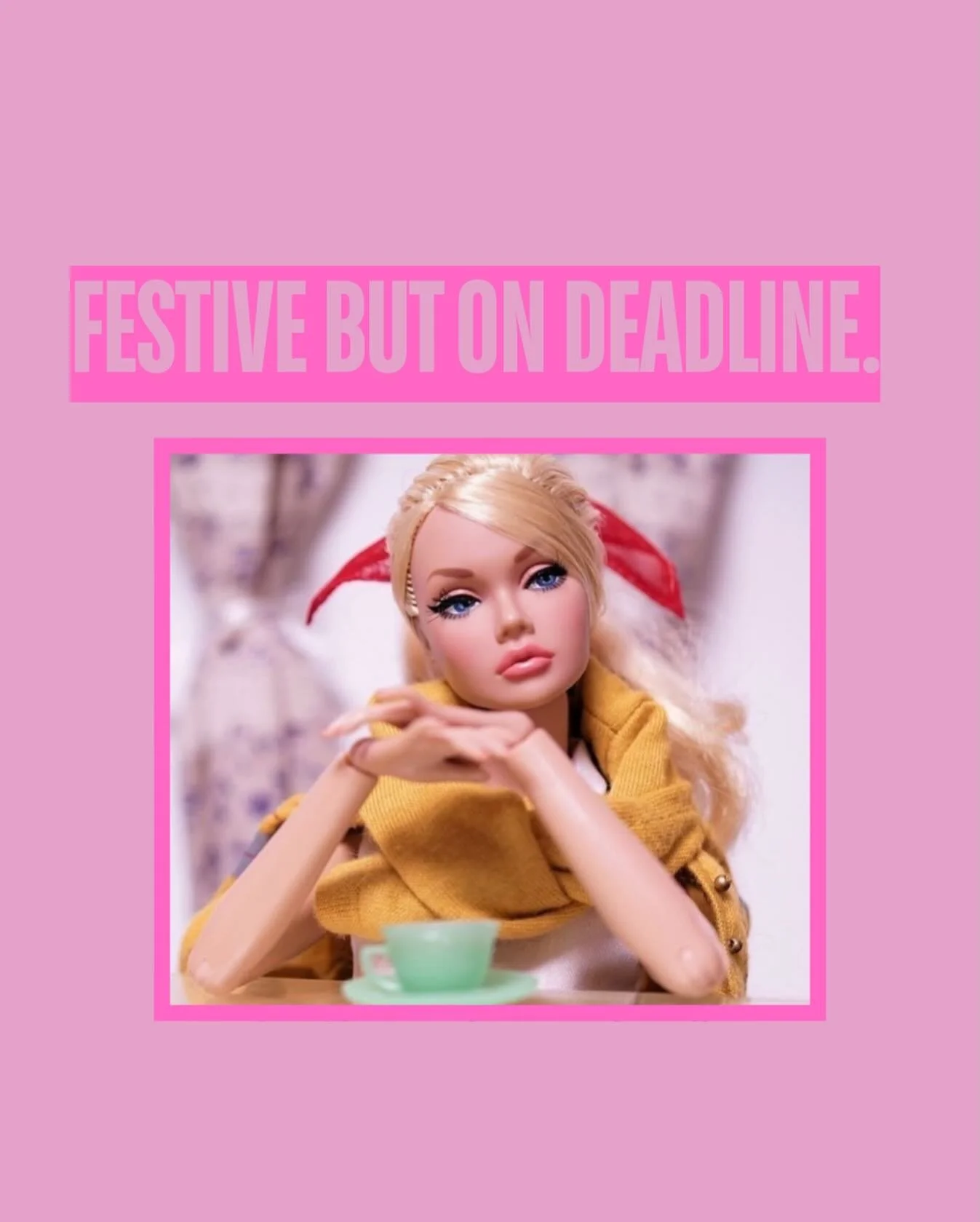 Yes, I&rsquo;m still managing socials.