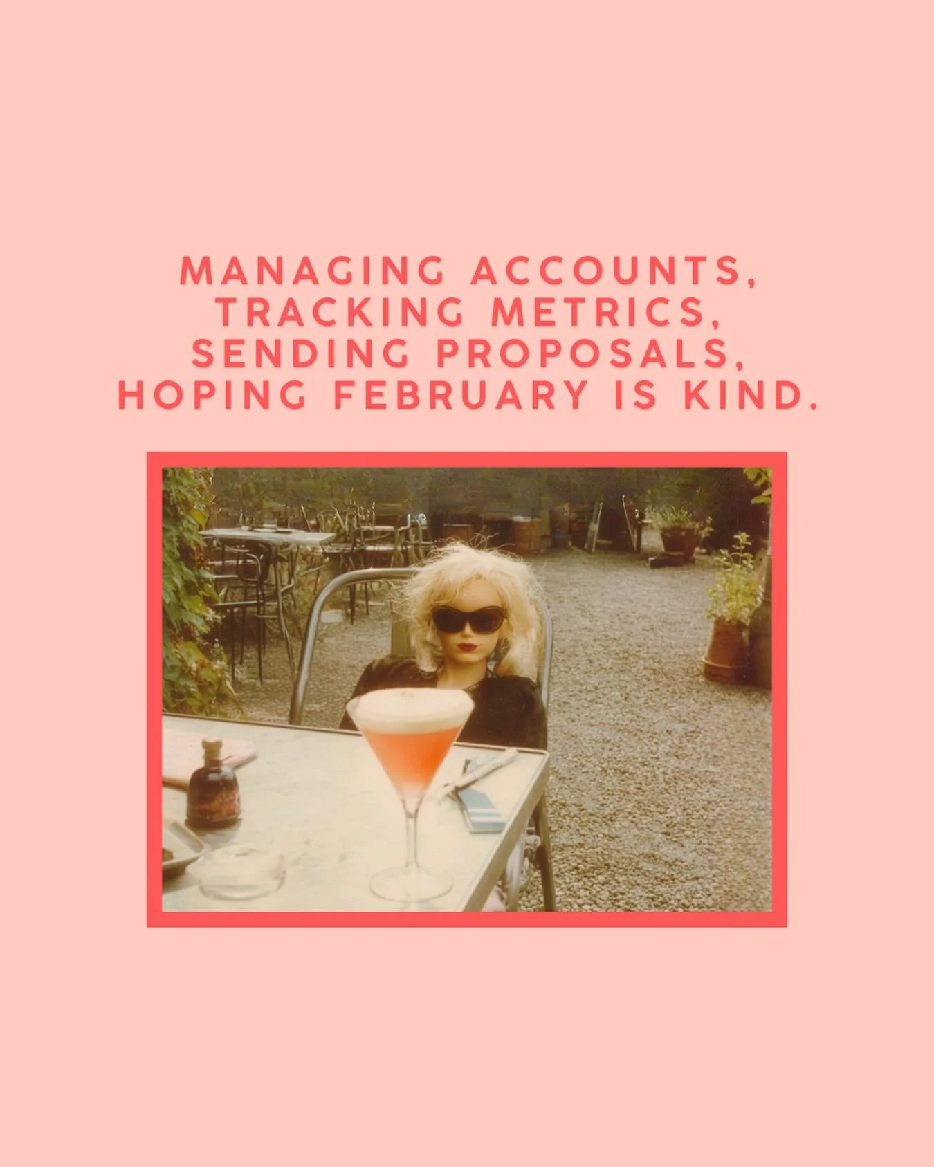 If you know, you know. And if you&rsquo;re looking, hi.