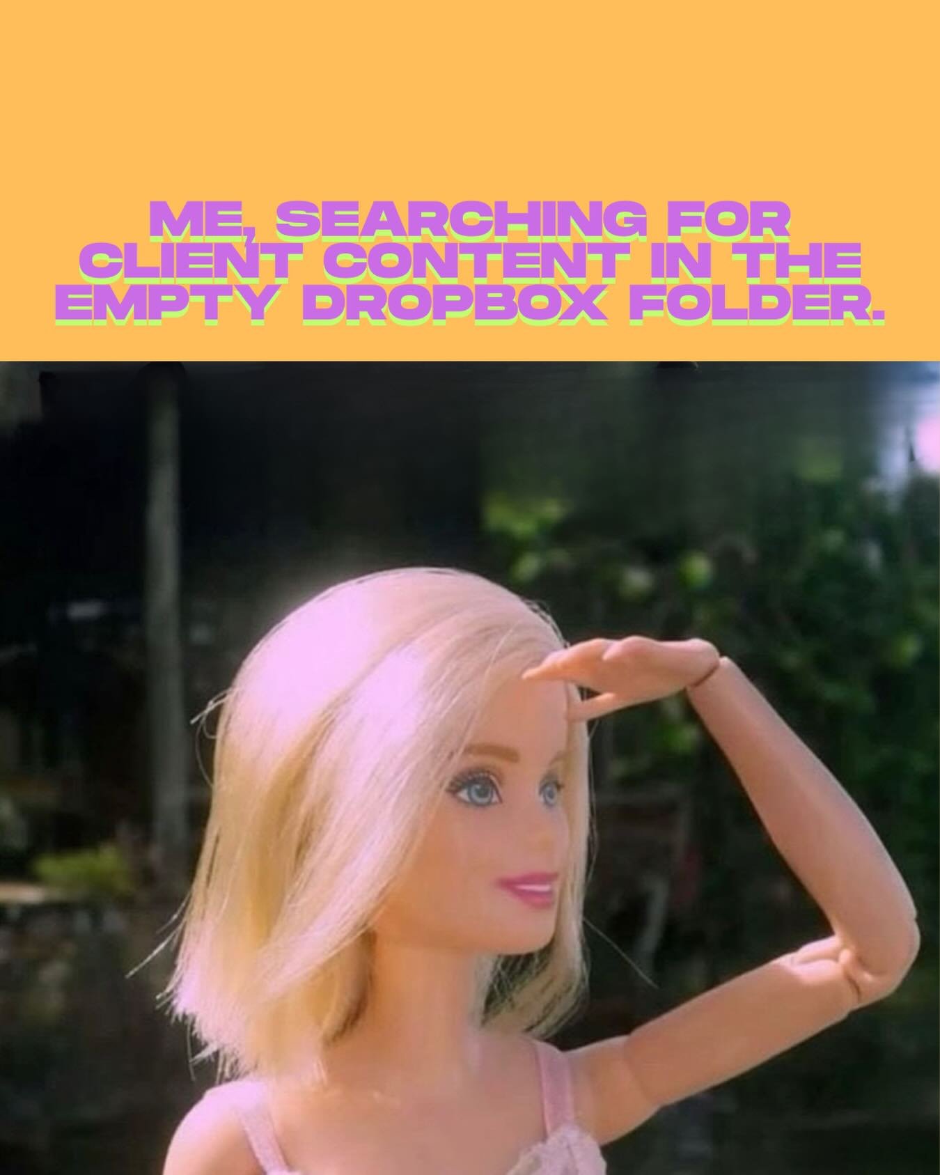 Content? Never heard of her.