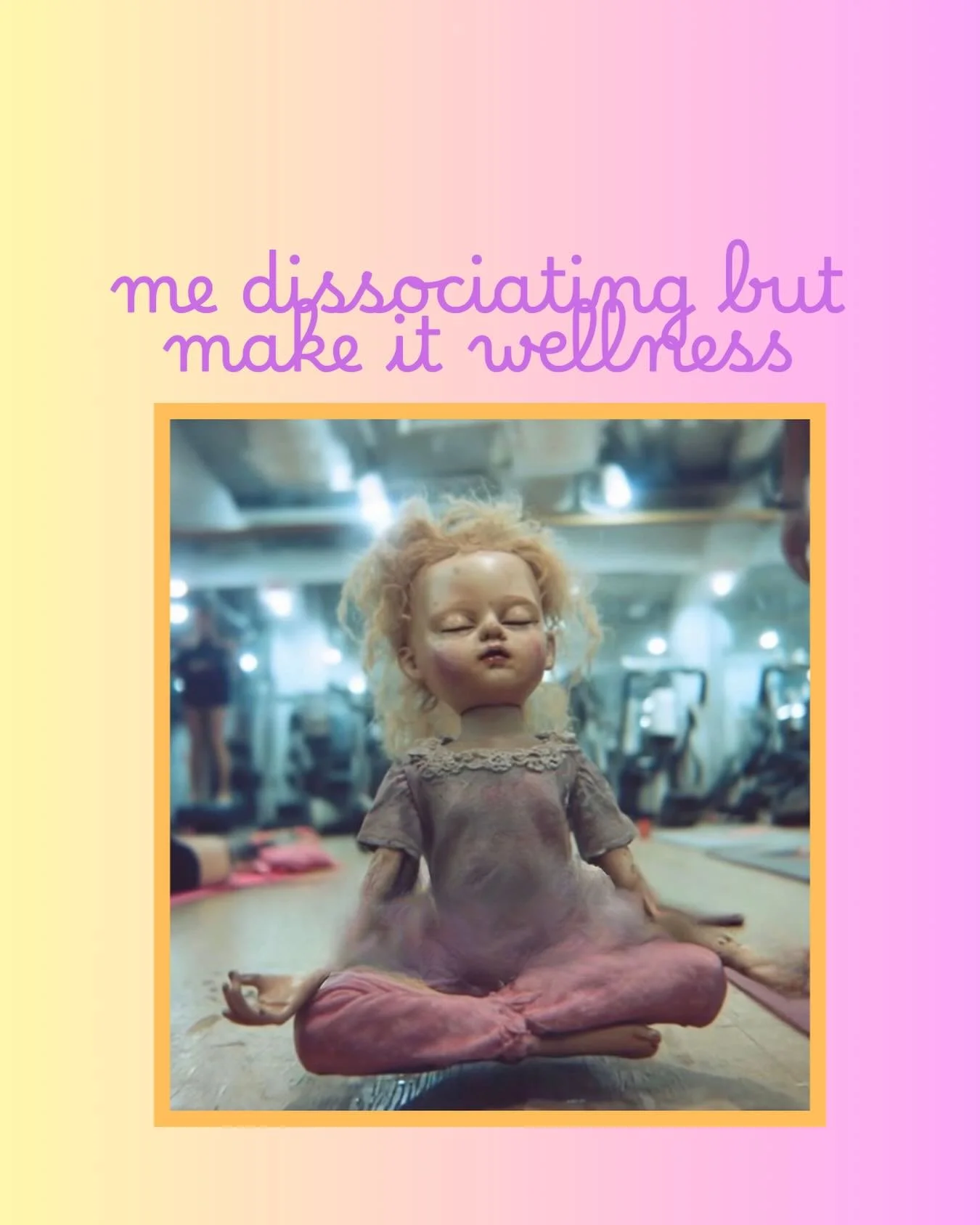 Just a girl buffering between breakdowns.