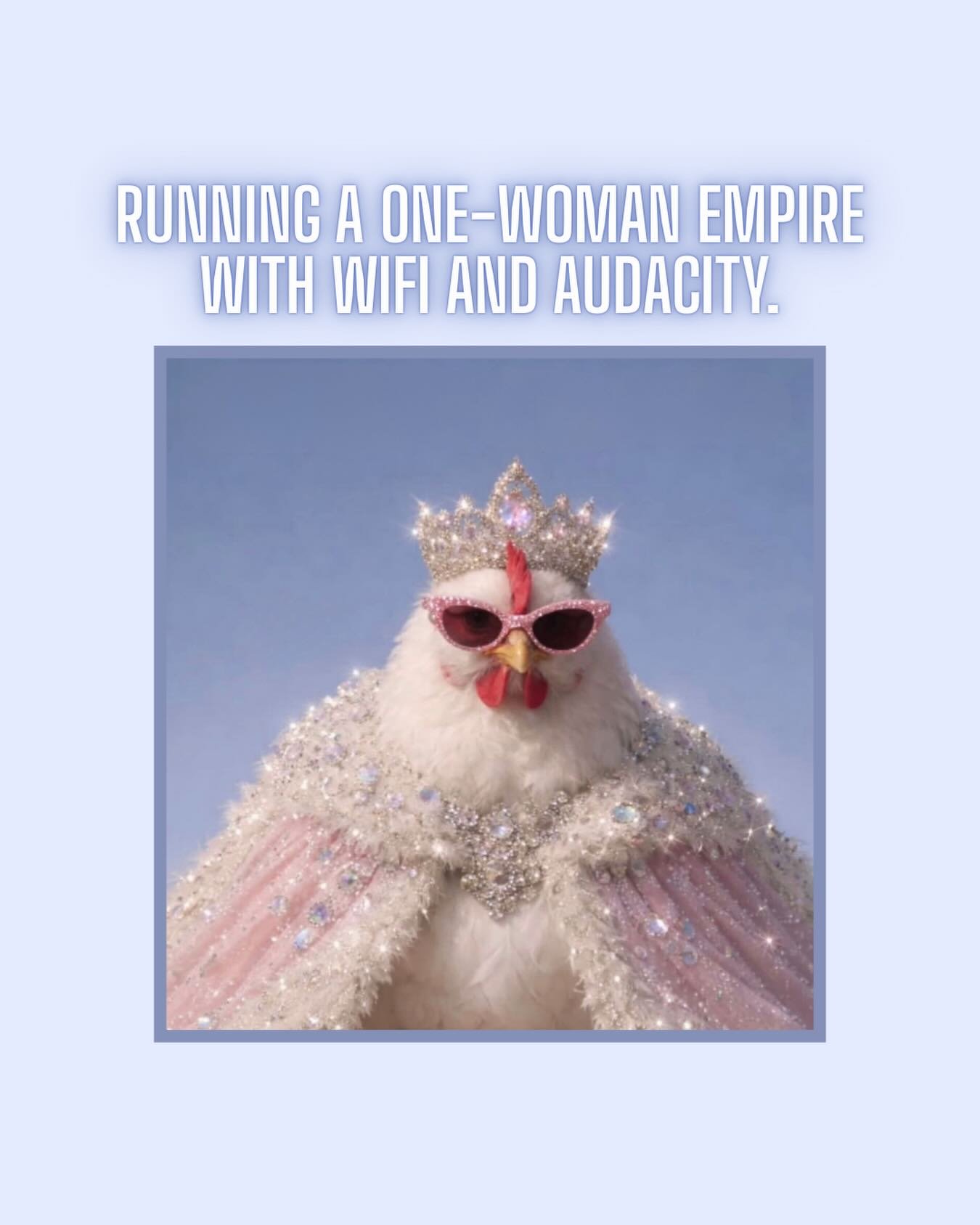 One woman.
Six tabs open.
Zero supervision.