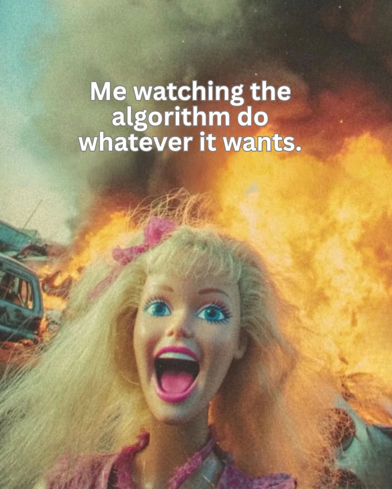 Spent 2 hours editing a reel. The algorithm said: absolutely not.