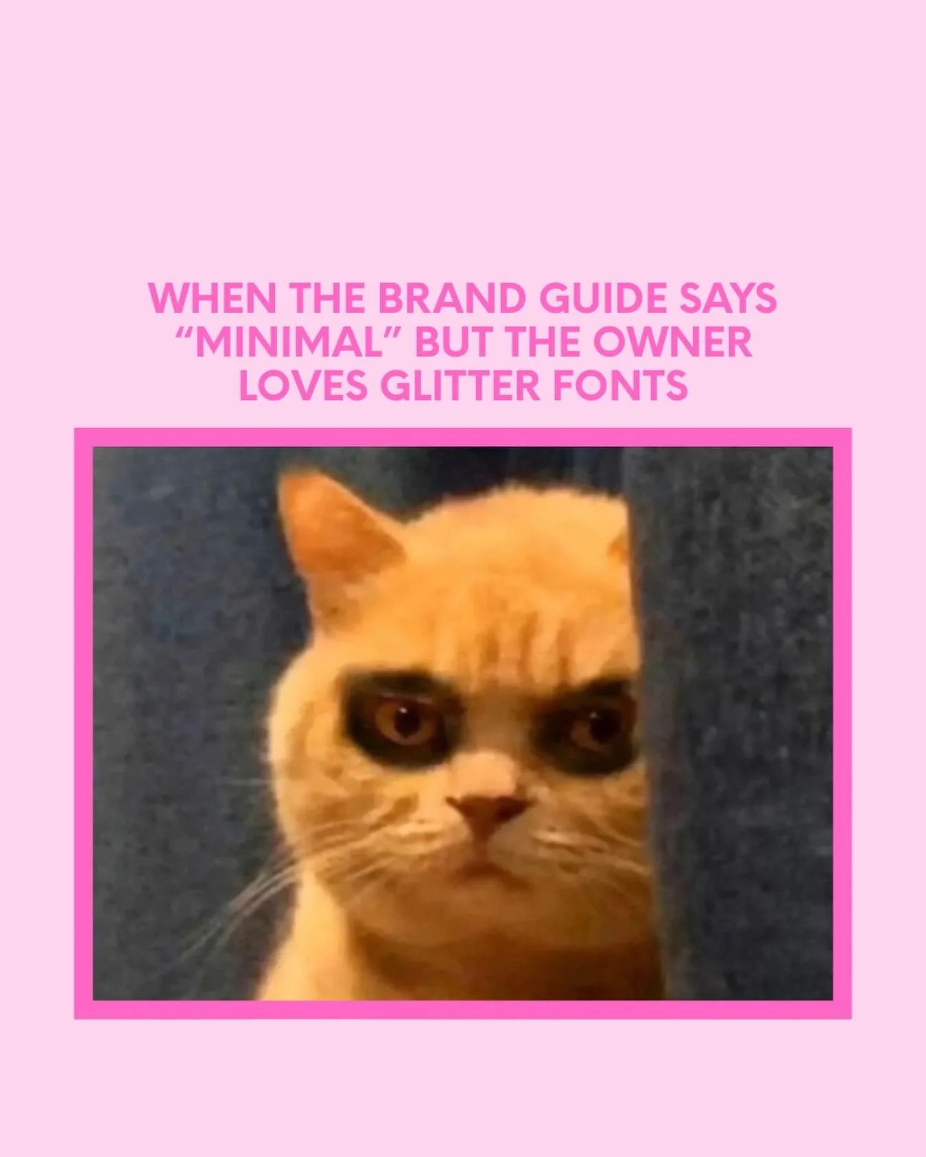 &ldquo;Keep it elegant&rdquo; immediately followed by &ldquo;Can you make the font twinkle?&rdquo;