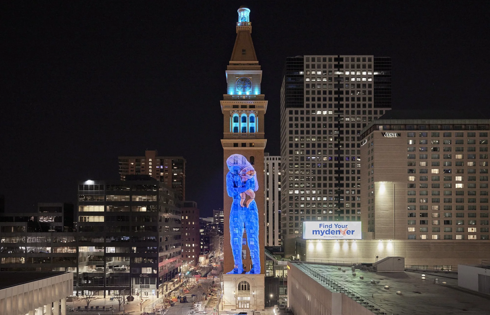 "Rowan" Night Lights Denver