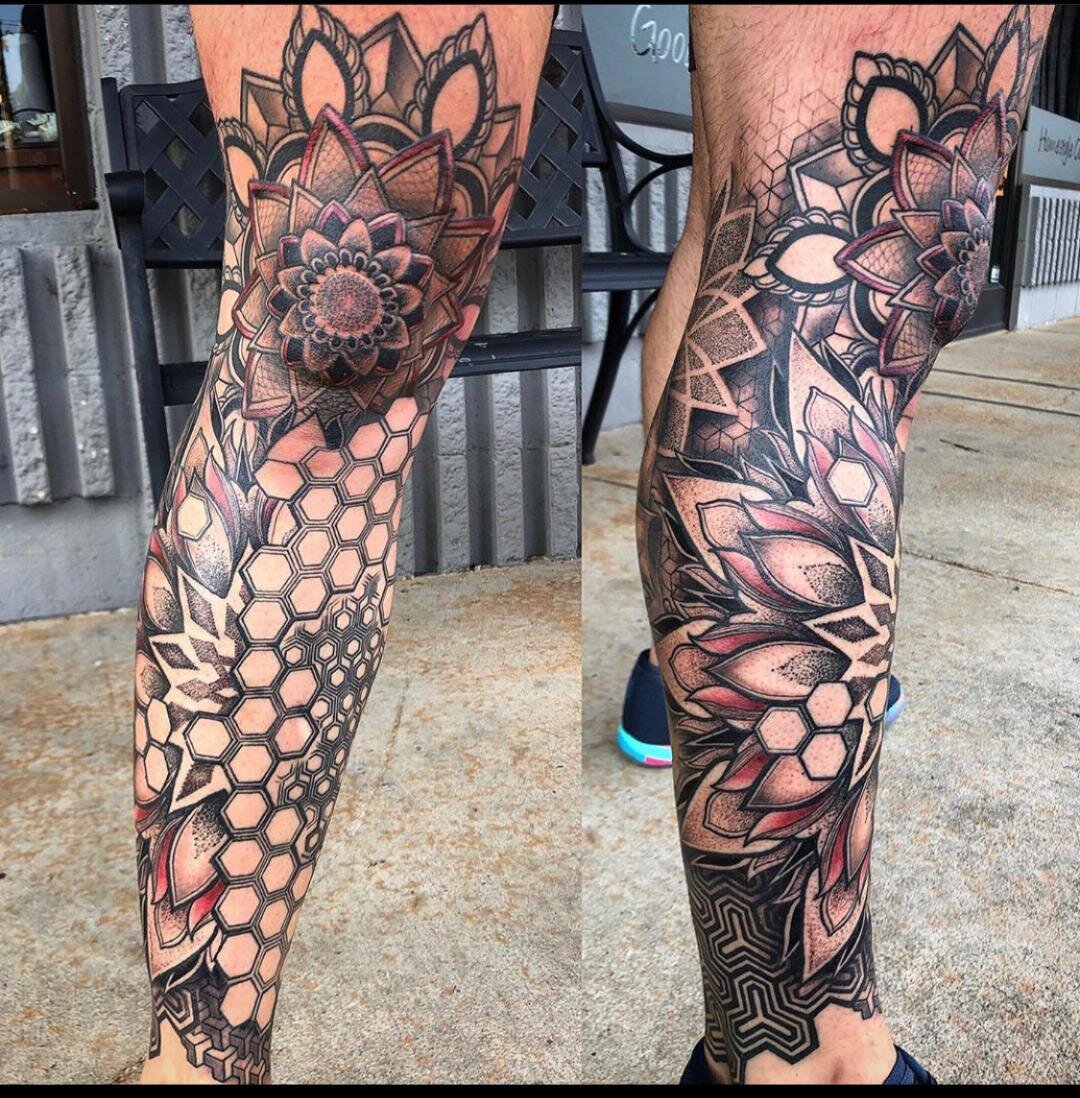 Top 47 Geometric Sleeve Tattoo Ideas 2021 Inspiration Guide