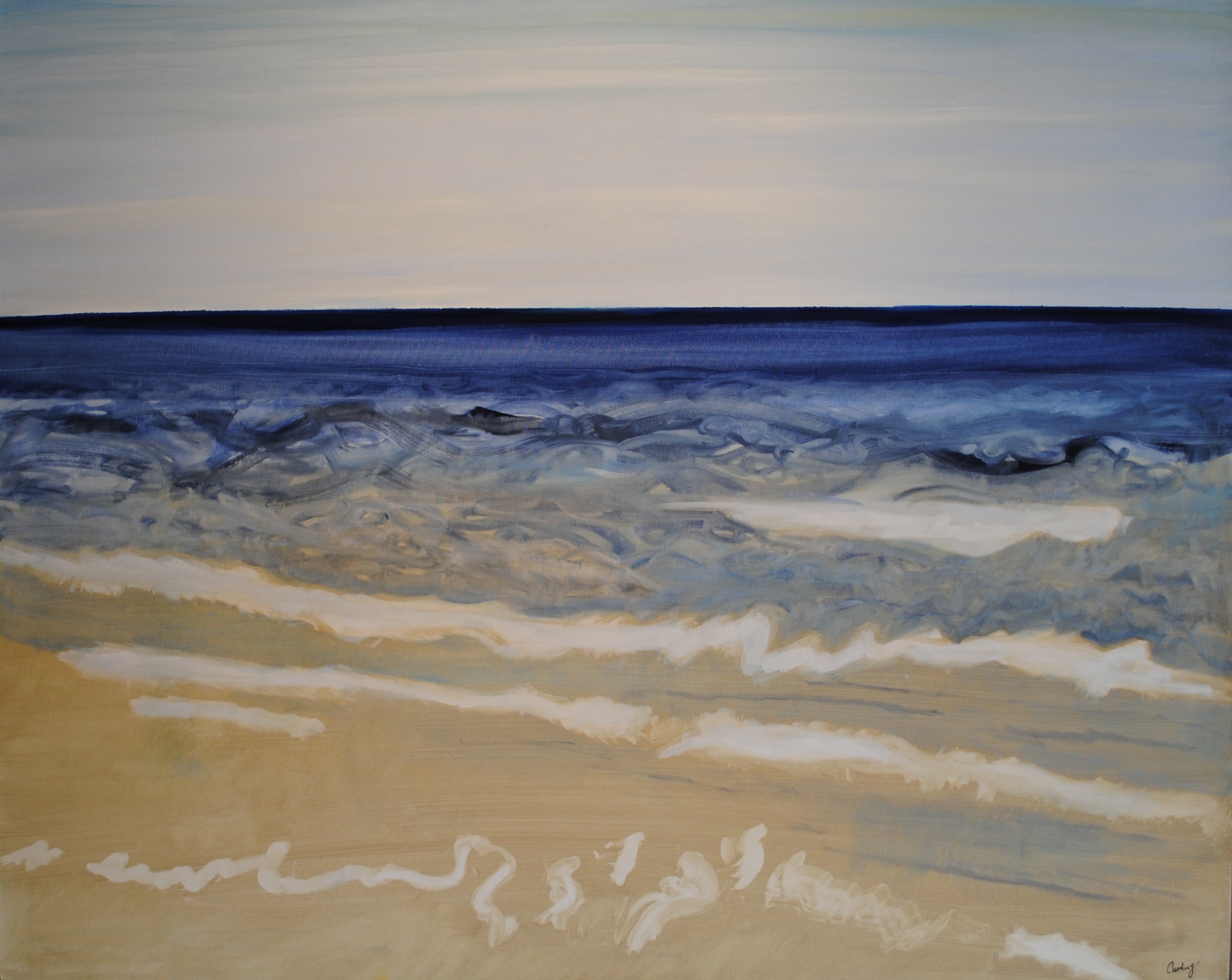 THE RAZORS EDGE     48" X 60"