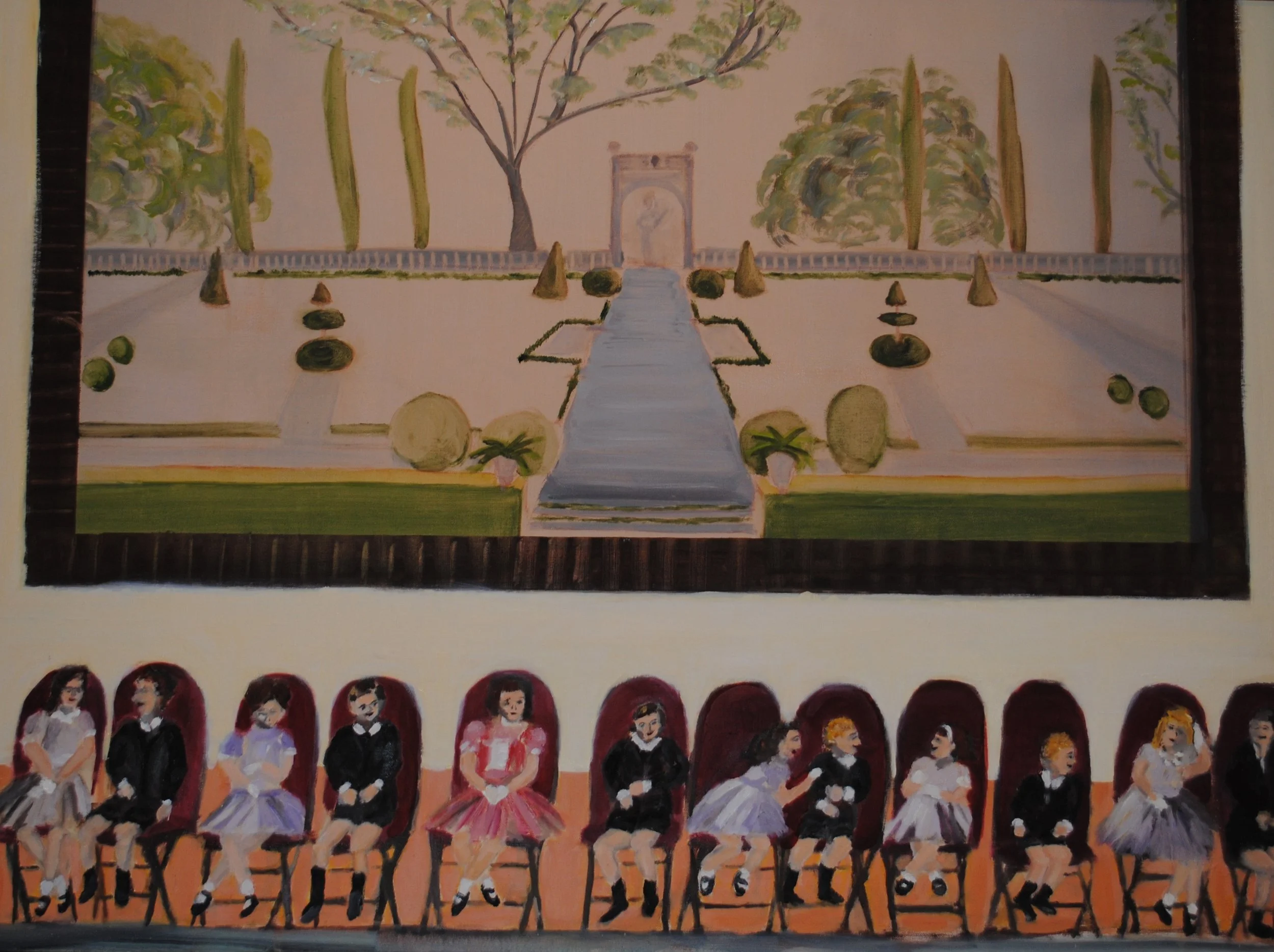 DANCING CLASS              30" X 40"