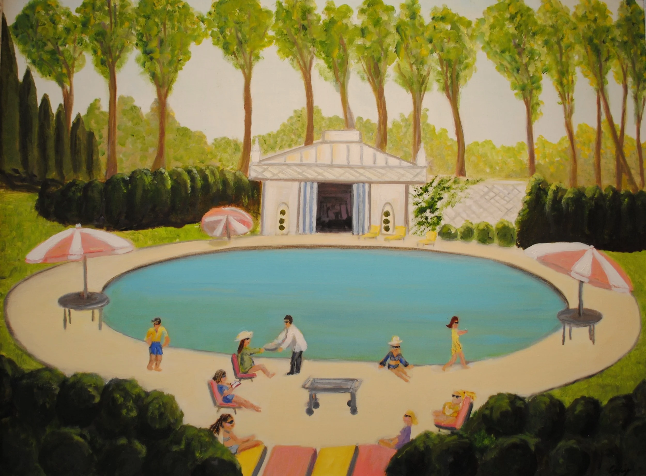 WAYFARERS                30" X 40"