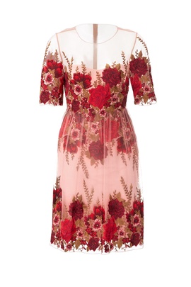 Marchesa Notte dress from Rent the Runway