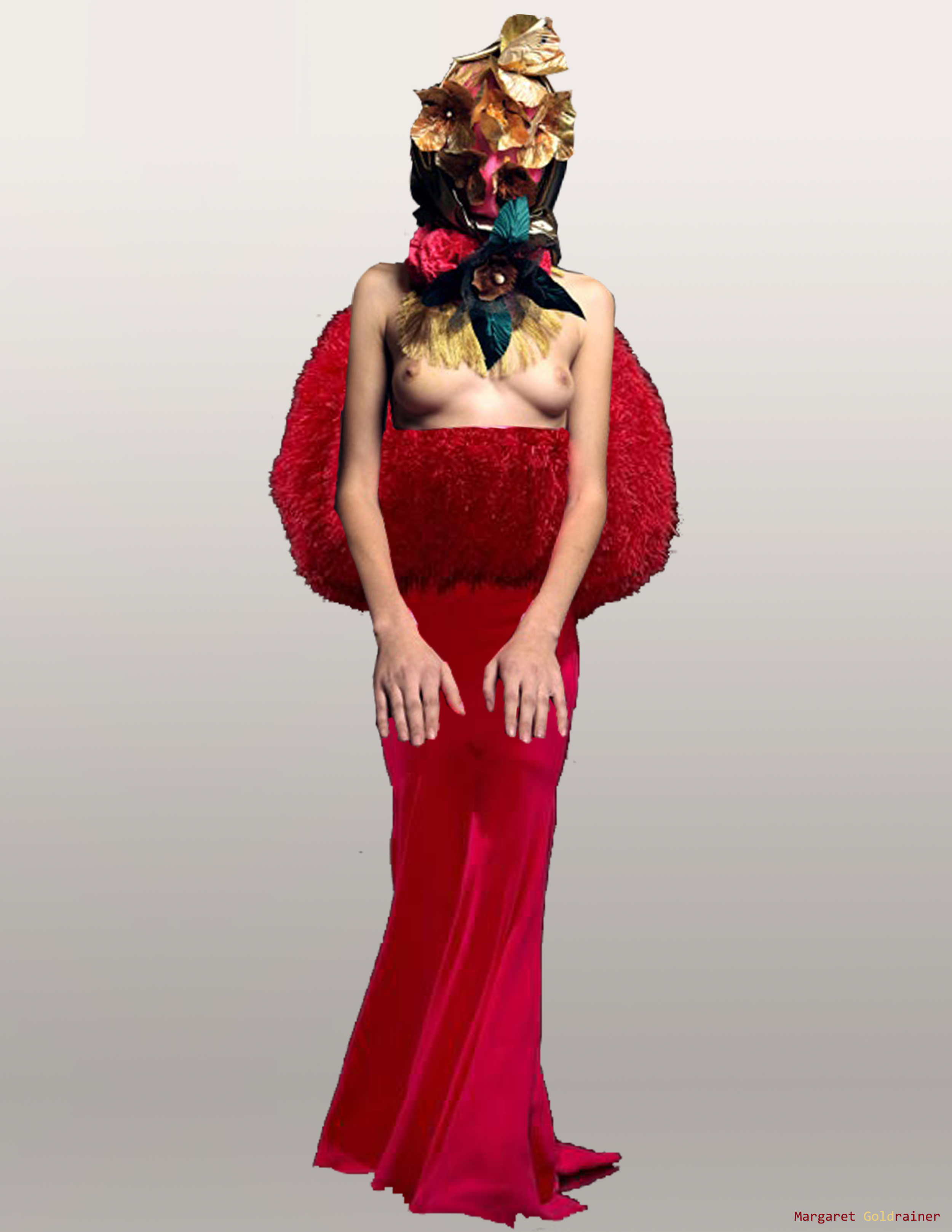 Red Poof Dress with Titt Flowers and Arms.jpg