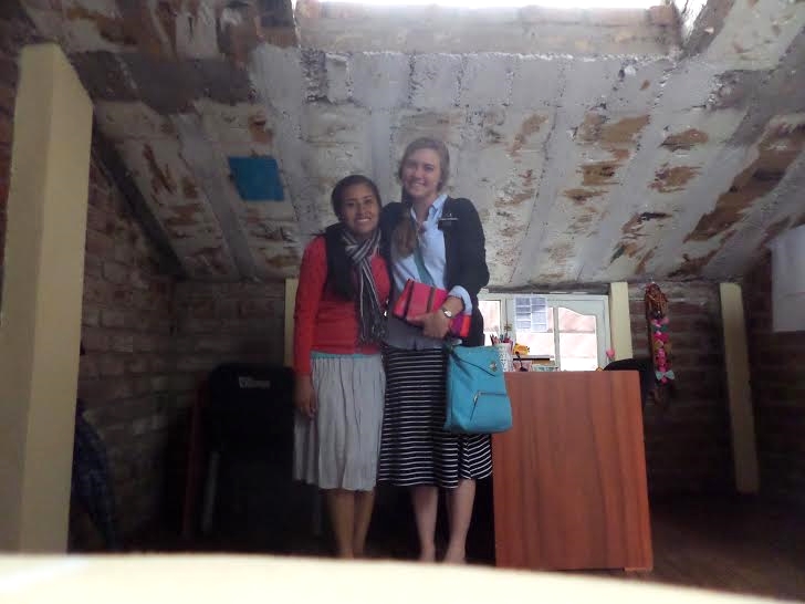 Hermana Montalvan-- the hermana leader.