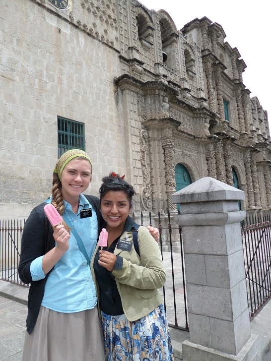 Hermana M has been in the mission for 6 months-- she trained for 3 and was a trainer for 3.