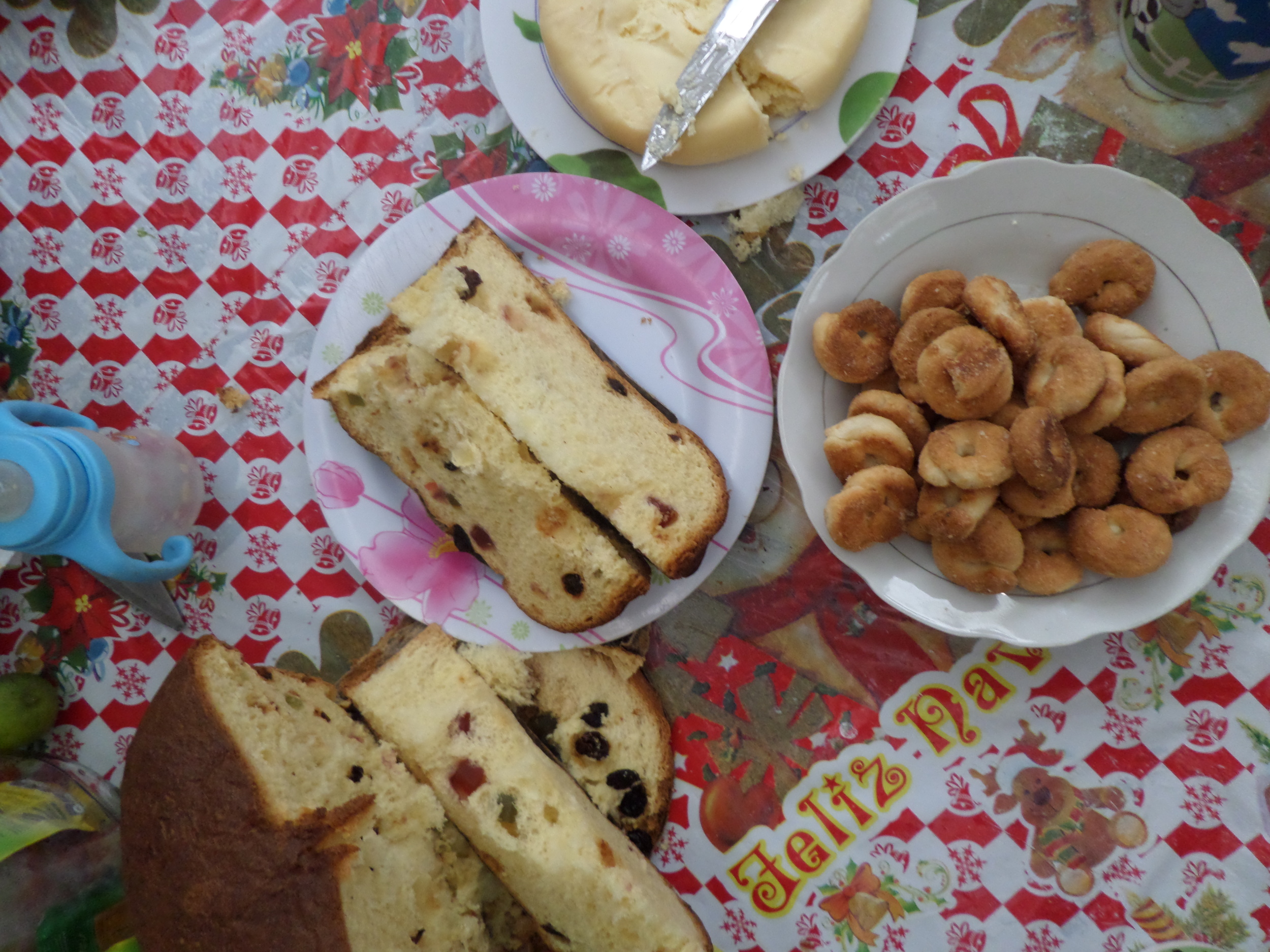Rosquitas and pantanon-- a traditional breakfast.