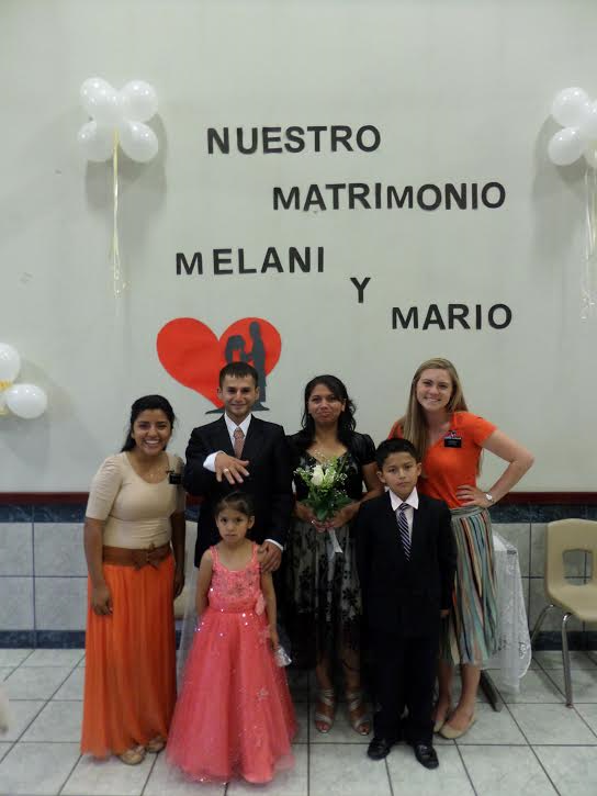A new family! Congrats to Mario & Melani.