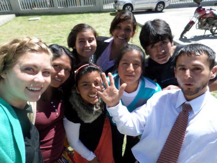 With Mario, Melani, and the other sisters!