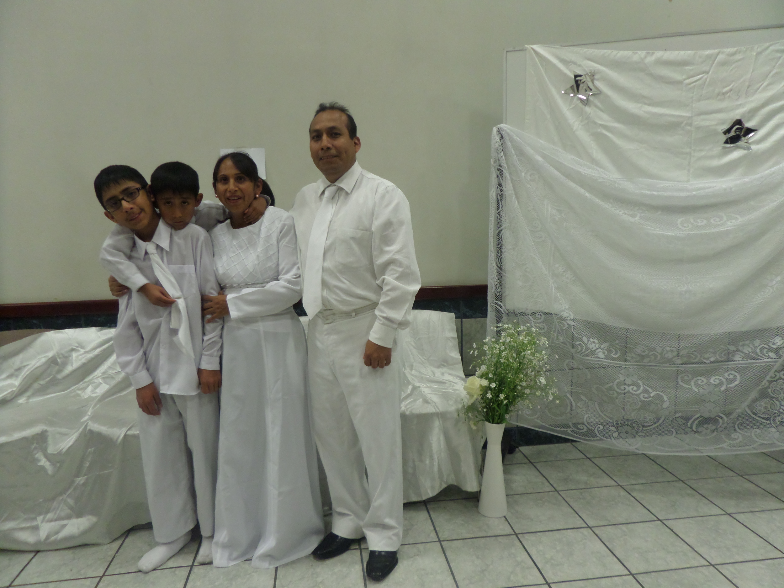 The Bishop & his family.