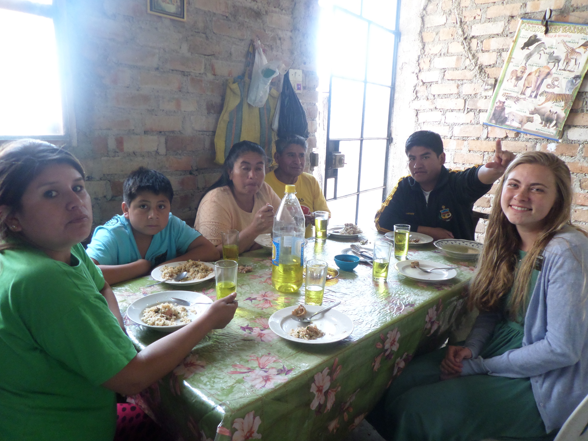 Dinner with the Infante Family!