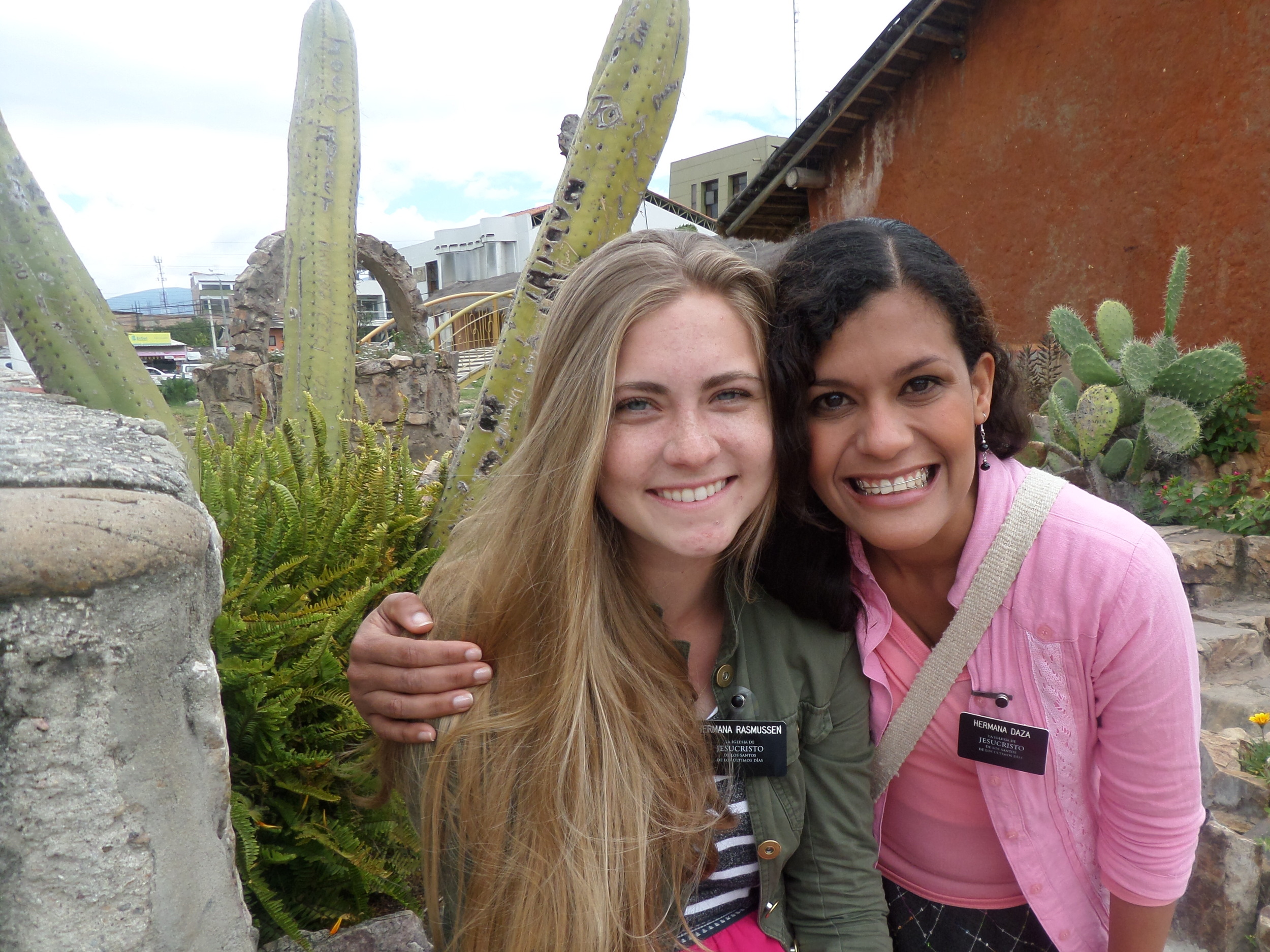 With Hermana Daza!