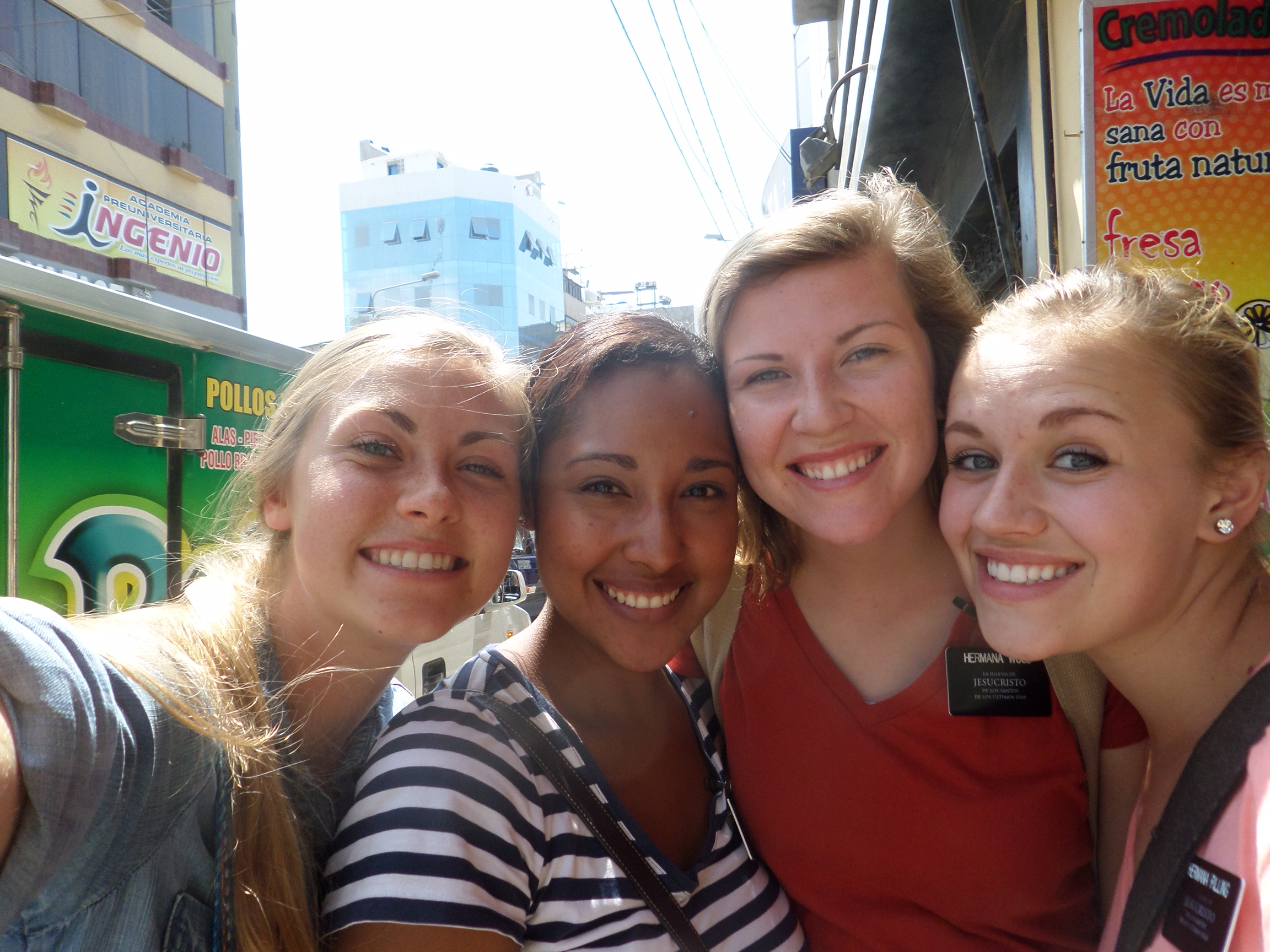 The four Hermana Leaders in the mission.