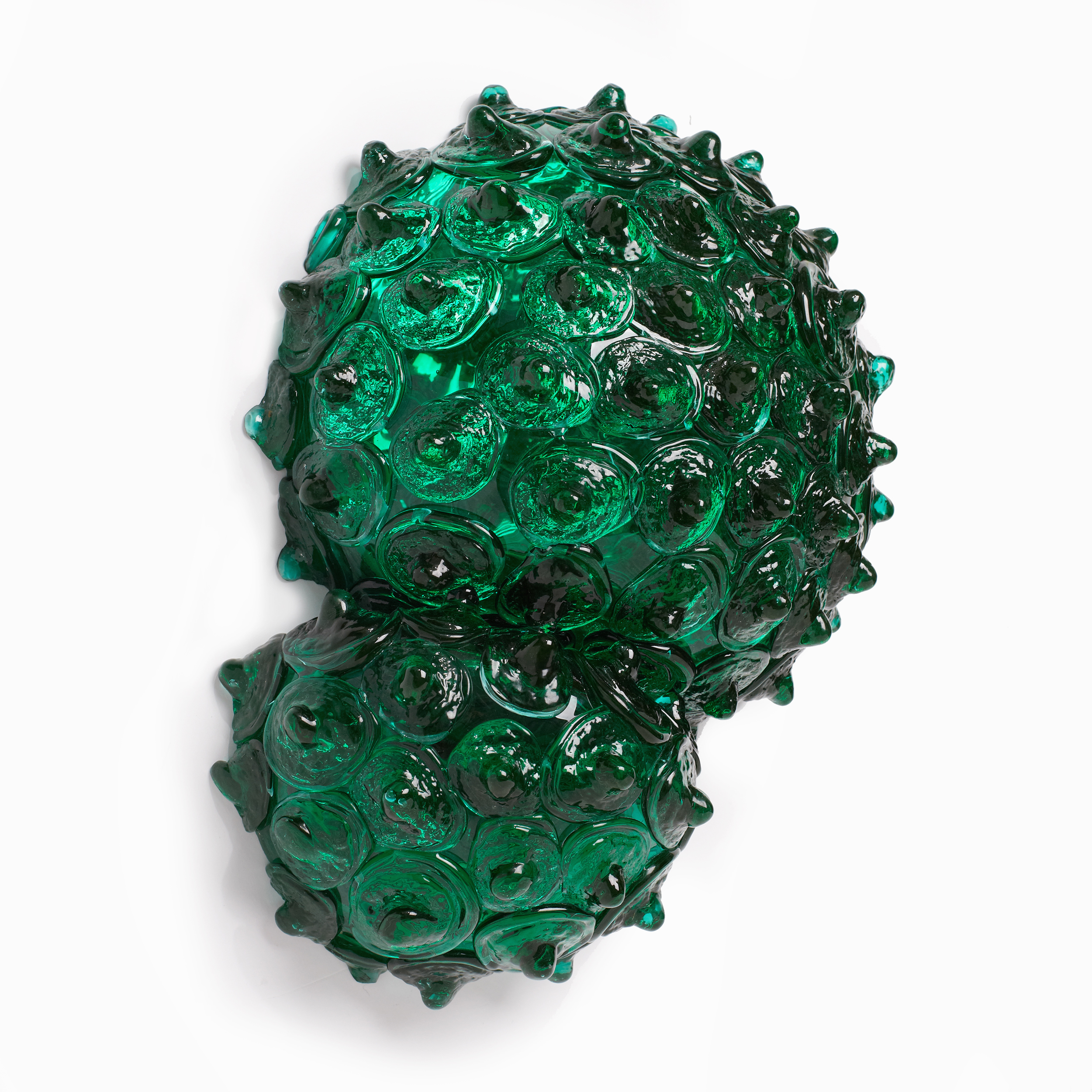 Green double bubble no. 2, Katherine Rutecki, 2016