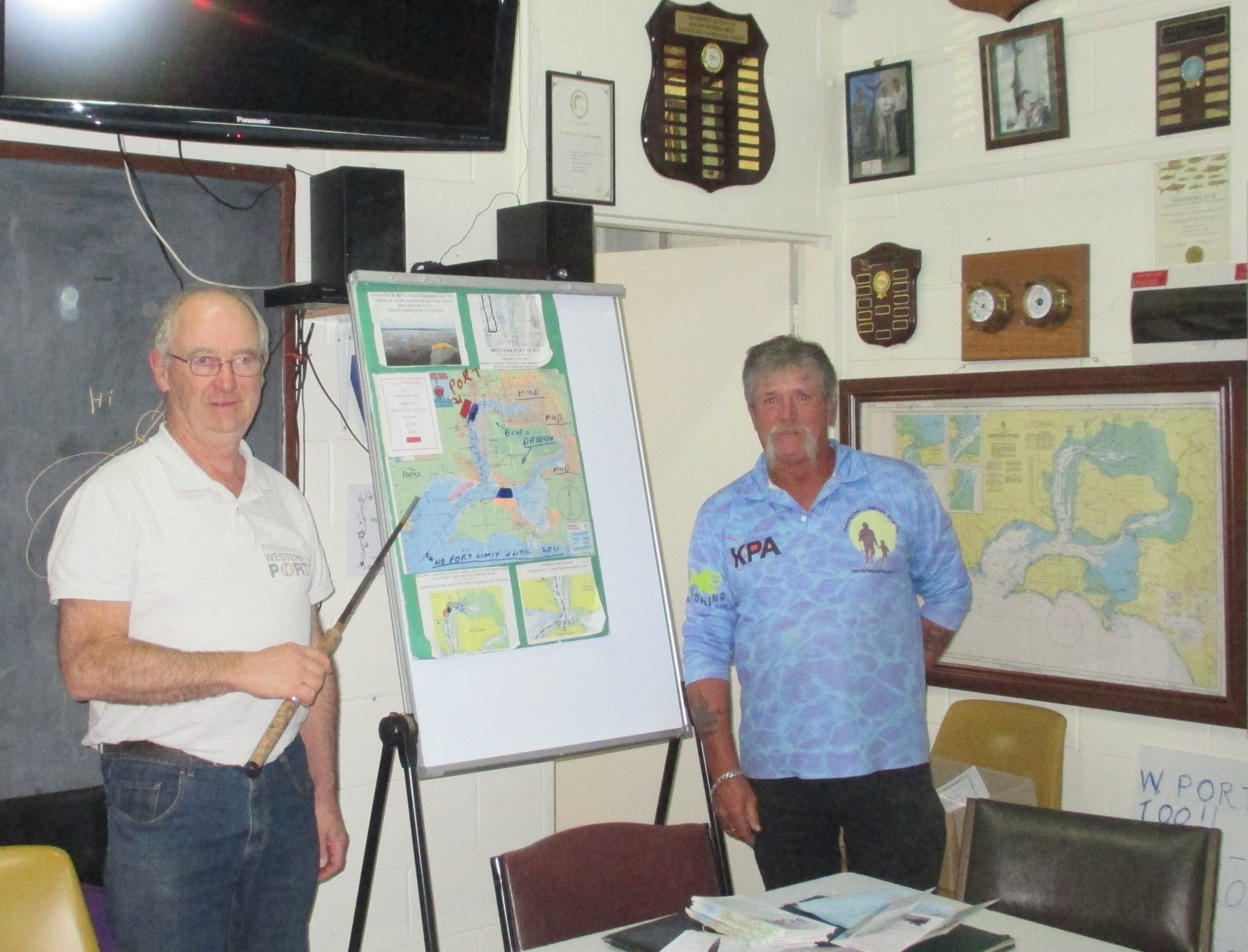 Kein Chambers (Left) Glenn (The Guru) Cooper