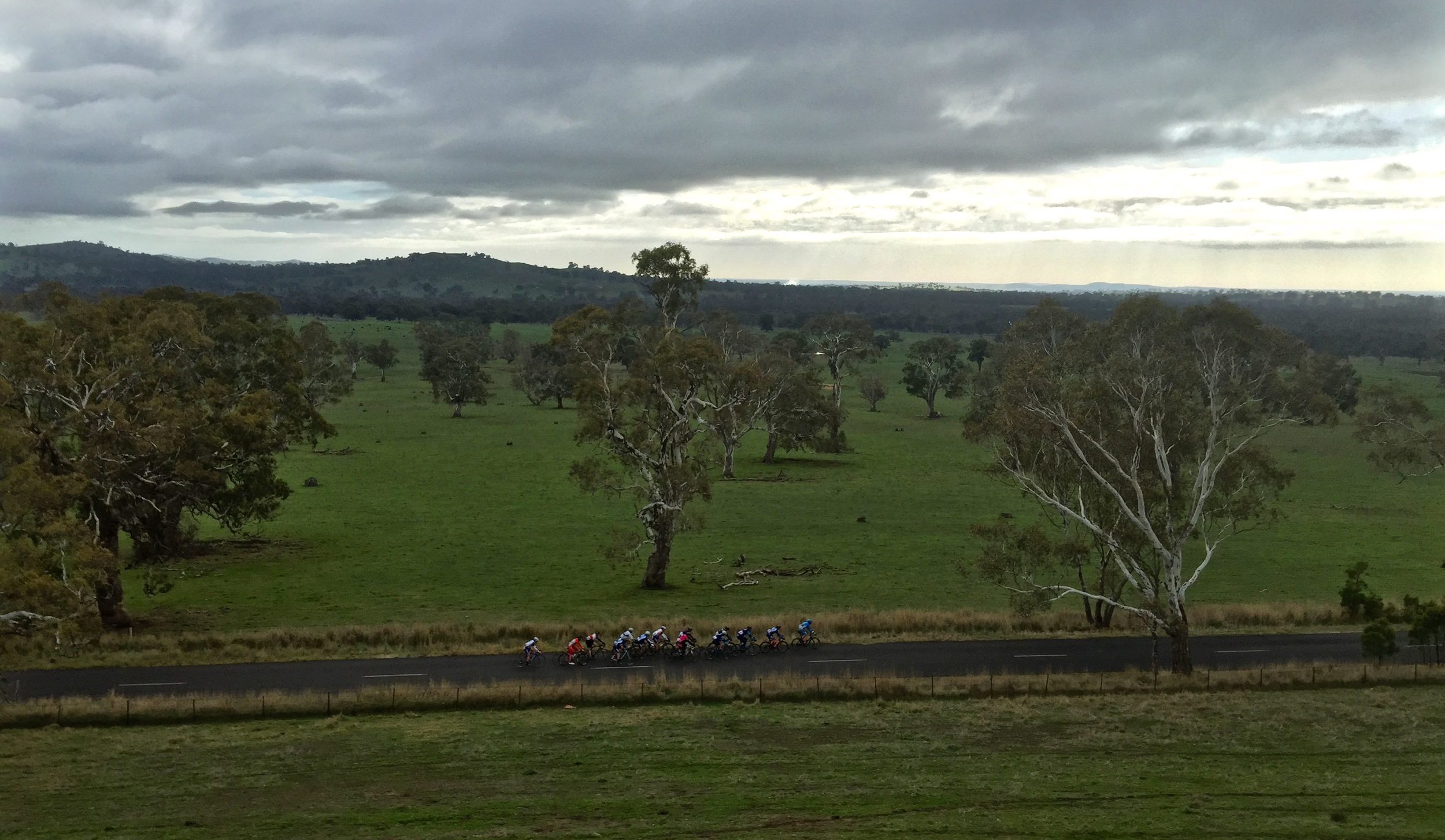Men's A-Grade 15km out from the end of Stage 4