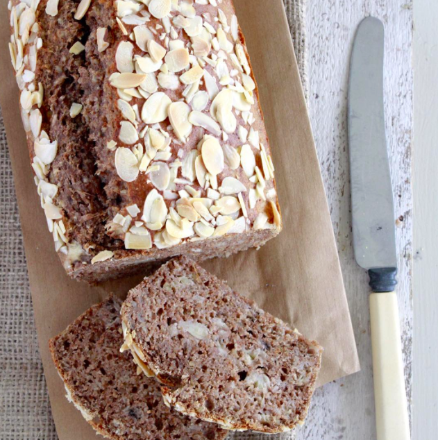 My Bumper Banana Bread is still the most shared and loved recipe to date. Thanks to my photographer @teresa_silva75 for shooting new images of it. I love folding in blueberries or walnuts. It's a far better option than those sugar filled "breads" you get at cafes.
