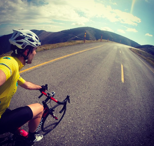 Getting c;ose t the top of Hotham, one of the most spectacular parts of the ACE205 and Ultimate 320 ride.