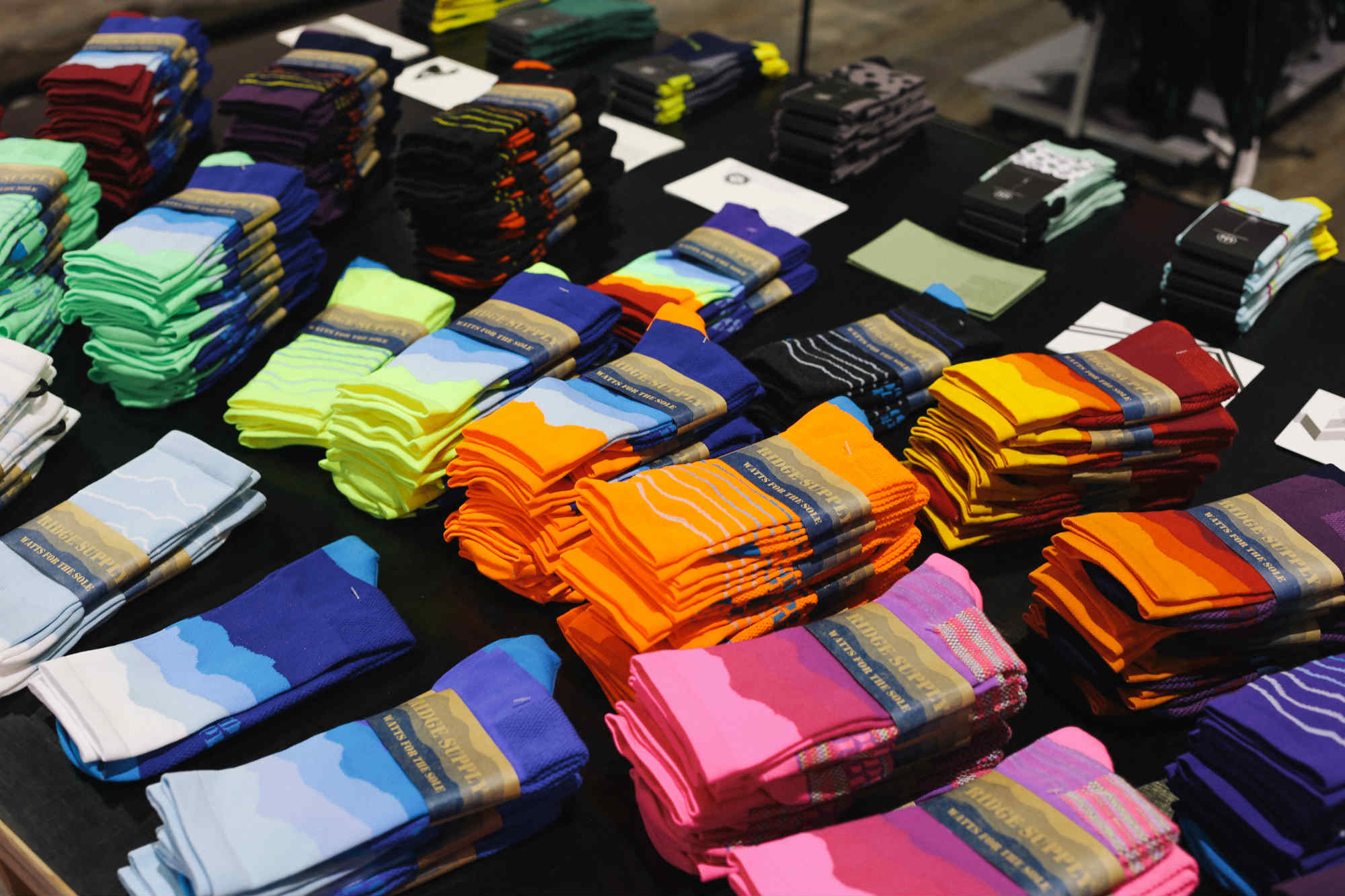 Cycle Closet's sock game is strong.