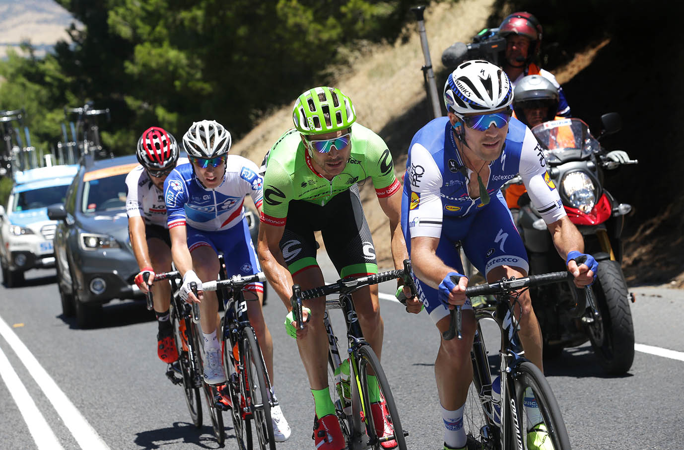 The day's breakaway