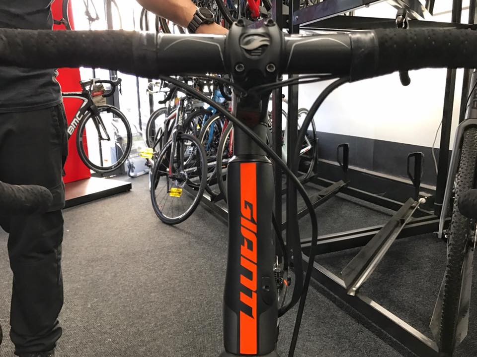 This is what happens when a good mechanic gets their hand on a poorly cabled bike. 