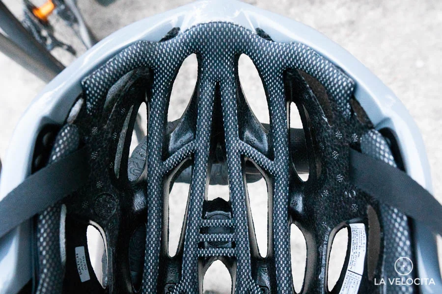 Thick and plentiful padding adds to the comfort and sweat management