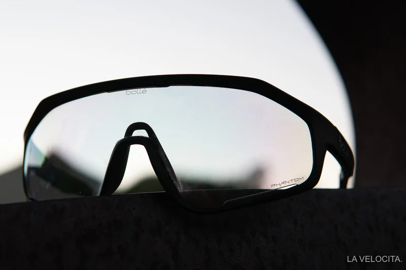 The Phantom lenses are almost clear after they’ve adjusted to low ambient light levels