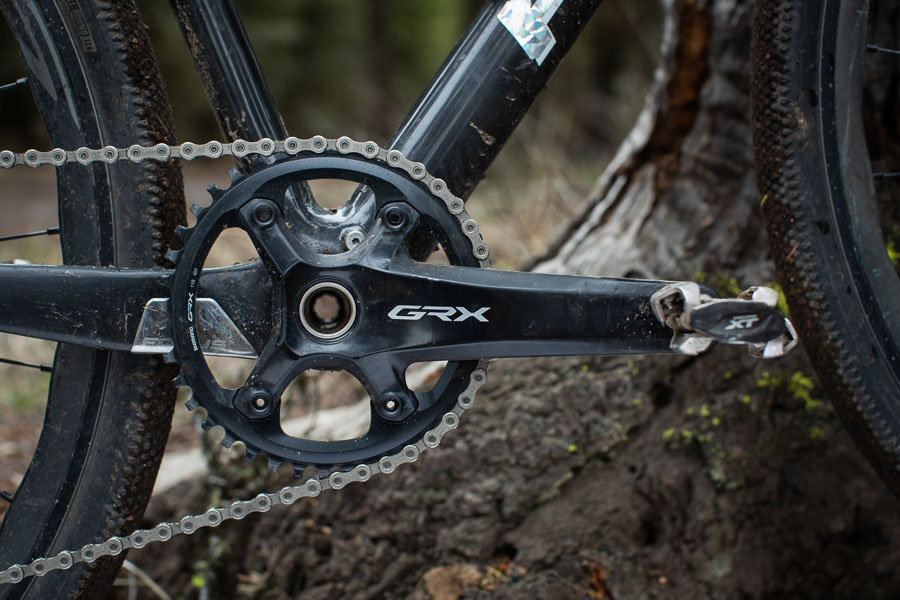 Without BB Shimano GRX FC-RX810-1 1x11 Speed 42T 175mm Gravel Crankset
