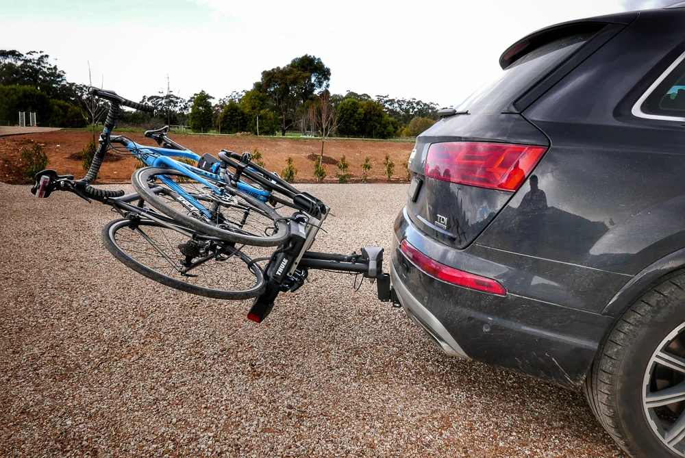 Thule EasyFold XT bike rack - LA VELOCITA.