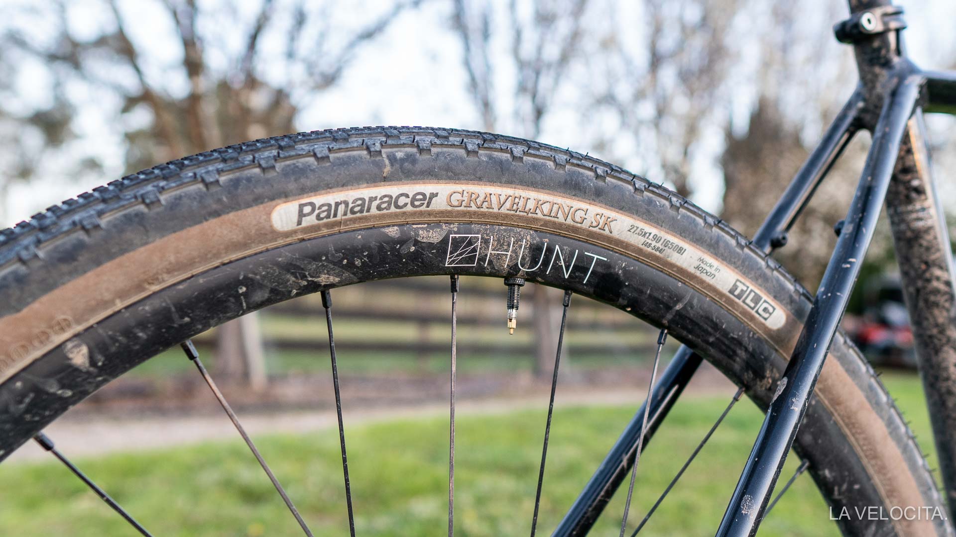 Pneu Vélo Gravel Panaracer GravelKing Slick 650b X 48 - Tubeless, Pliable, Couleur Marron