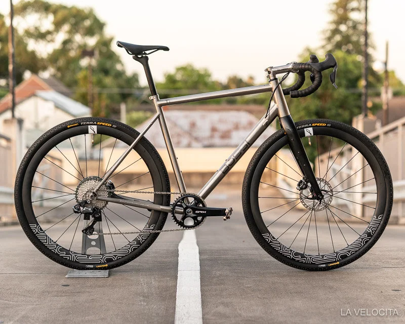 Bossi Titanium Vs Carbon Bike Frame Grit Titanium Gravel Frameset