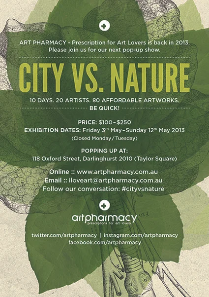 City Vs Nature Art Pharmacy Pop Up Show